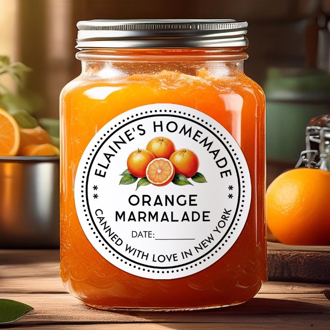 Orange marmalade custom sticker with oranges (Creator Uploaded)