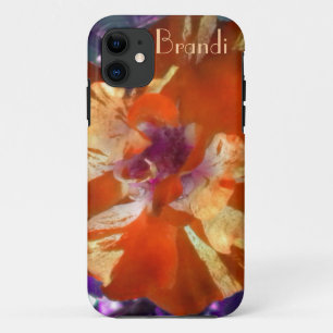Orange Marmalade Rose iPhone 5 case *personalise*