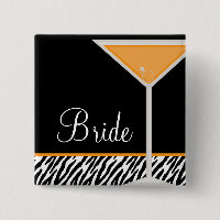 Orange Martini and Zebra Pattern