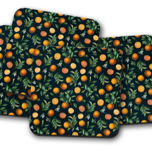 Orange Medley Fruit Coaster Fruit Coaster Set