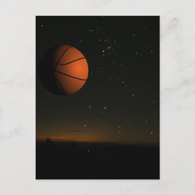 Orange Moon Postcard (Front)