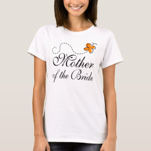 Orange Mother Of The Bride T-Shirt