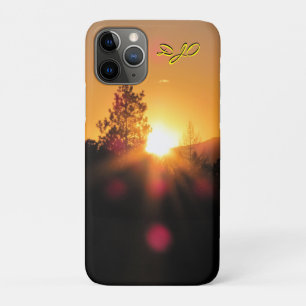 Orange Mountain Sunset Case-Mate iPhone Case