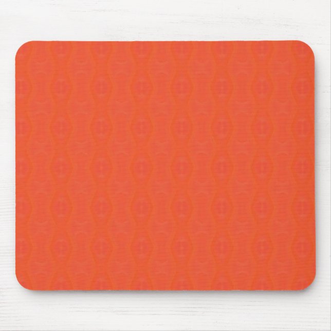 Orange Mouse Pad (Front)
