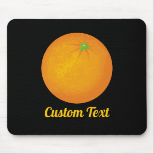 Orange Mouse Pad