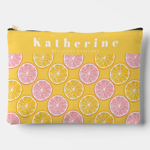 Orange Mustard Orange Accessory Pouch
