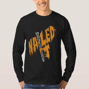 Orange Nailed IT Orange Graphic T-Shirt