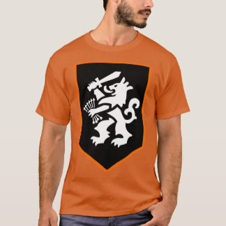 orange Netherlands lion emblem T-Shirt
