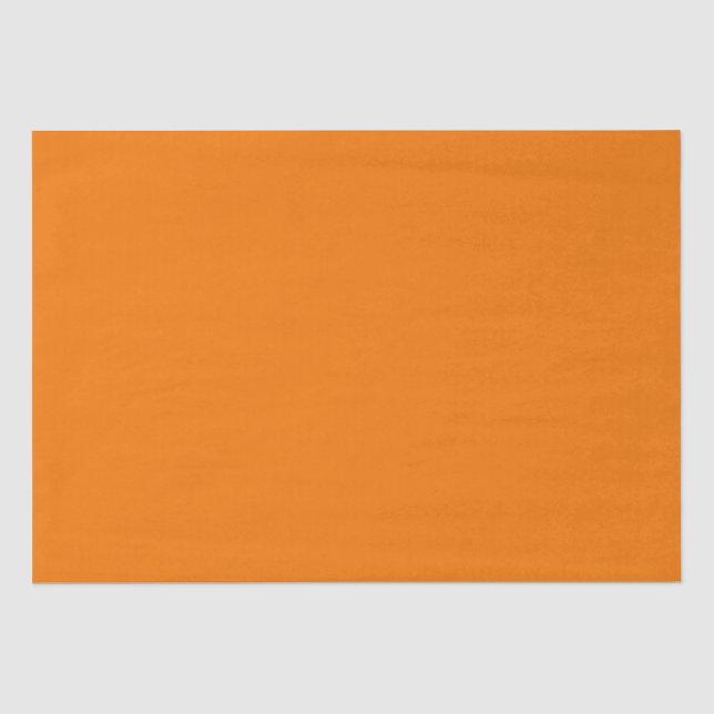 Orange no.1, Orange Tissue Paper (Front)