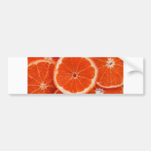 orange oranges bumper sticker