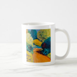 Orange Path Coffee Mug