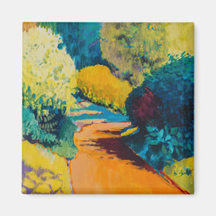 Orange Path Magnet