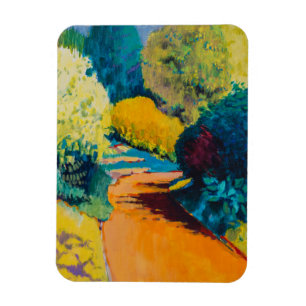 Orange Path Magnet