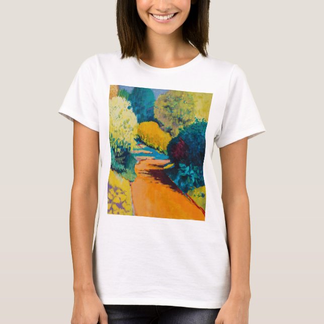 Orange Path T-Shirt (Front)