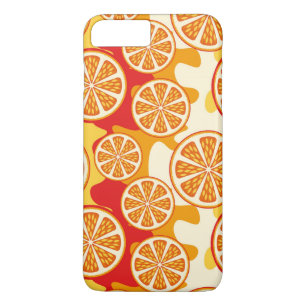 Orange pattern Case-Mate iPhone case