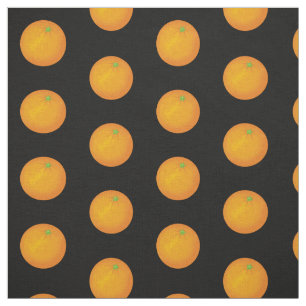 Orange Pattern Fabric