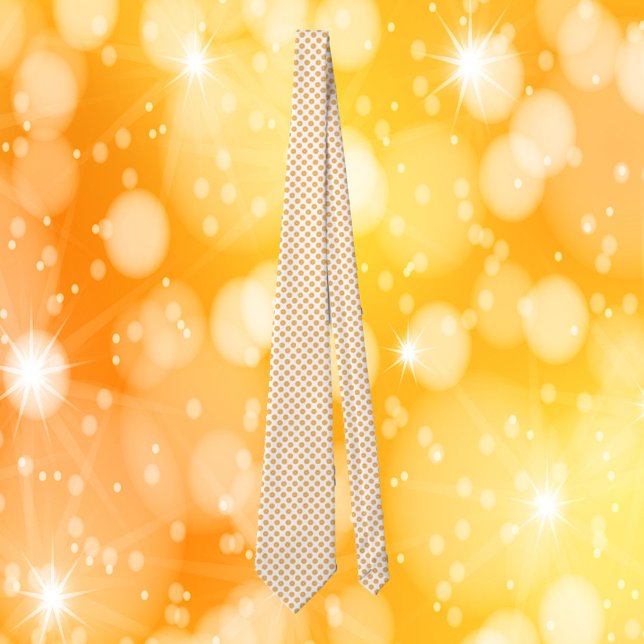Orange Pattern Fruit Slices Tie (A tie with a fun pattern of orange slices)