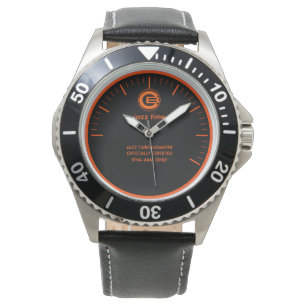 Orange peel Diver jazz watch