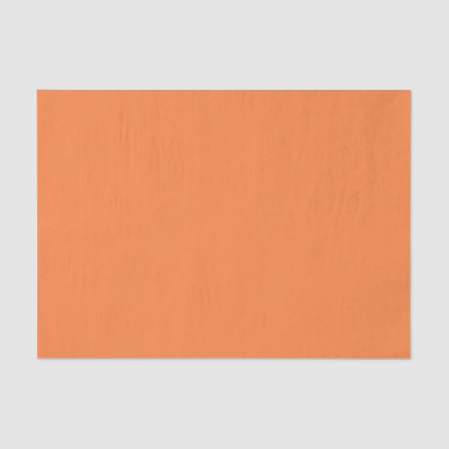 Orange Peel Solid Color Tissue Paper (Front)