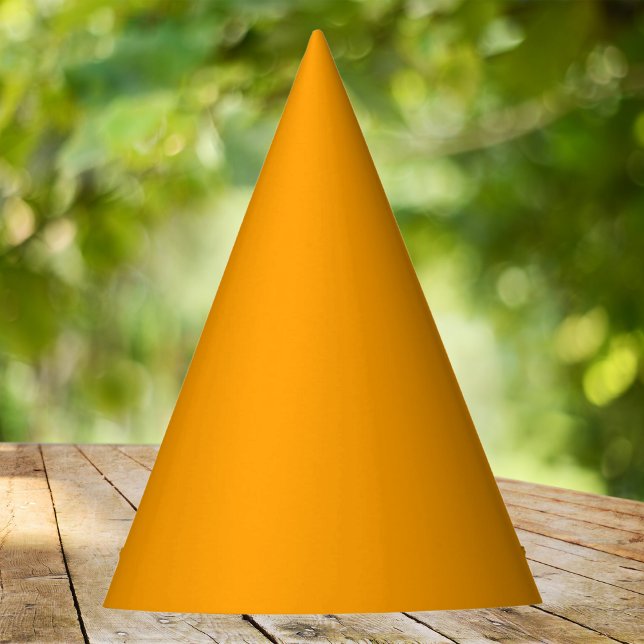 Orange Peel Solid Colour Party Hat (Creator Uploaded)