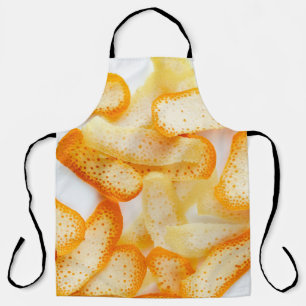 Orange peels apron