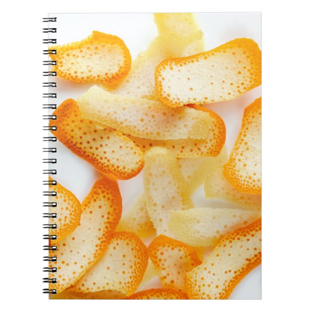 Orange peels notebook (Front)