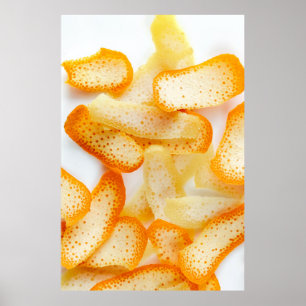 Orange peels poster