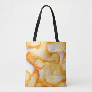 Orange peels tote bag