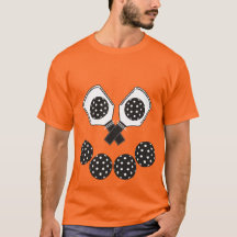 Orange Pickleball Jackolantern