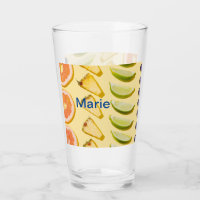 Orange pineapple blue berry lemon add name photo t