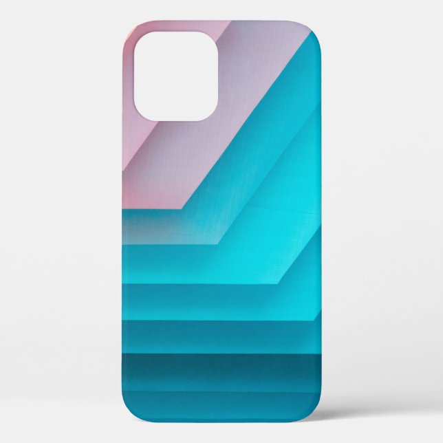 Orange, pink, and teal illustration Case-Mate iPhone case (Back)