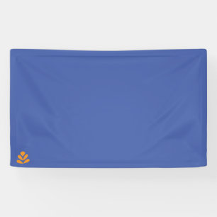 orange, pink and white colour Vinyl Banner 