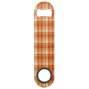 Orange plaid