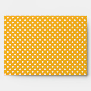 Orange Polka Dots Envelopes