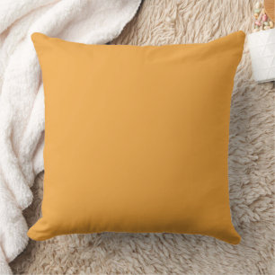 Orange Popsicle Solid Accent Cushion