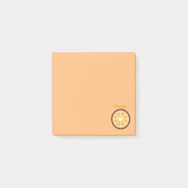 Orange Post-it Notes (Front)