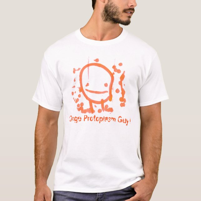 Orange Protoplasm Guy ©2008 "Baby" Carter... T-Shirt (Front)