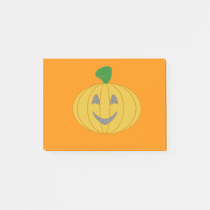 Orange Pumpkin Post-it Notes