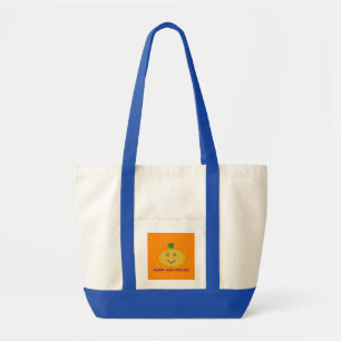 Orange Pumpkin Tote Bag