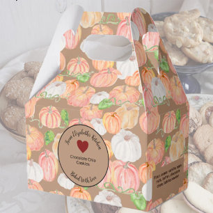 Orange Pumpkins Baked Gifts With Ingredients Favour Box