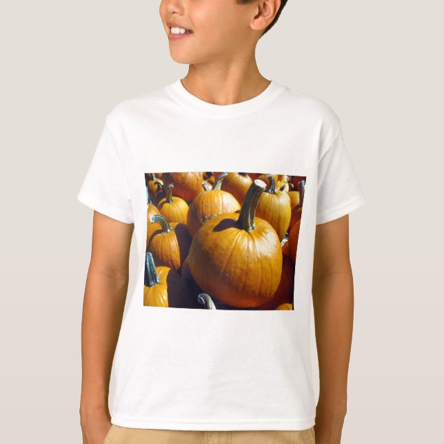 Orange Pumpkins T-Shirt (Front)