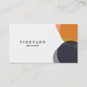 Orange Purple Overlap Business Card