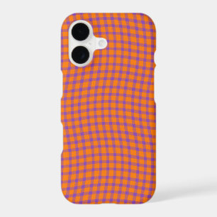 Orange Purple Stripes Seamless Pattern