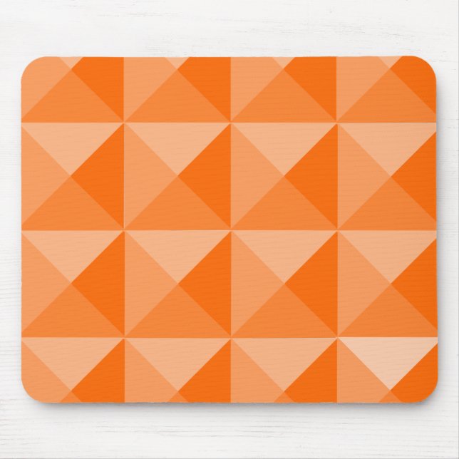 Orange Pyramids  Mouse Pad (Front)