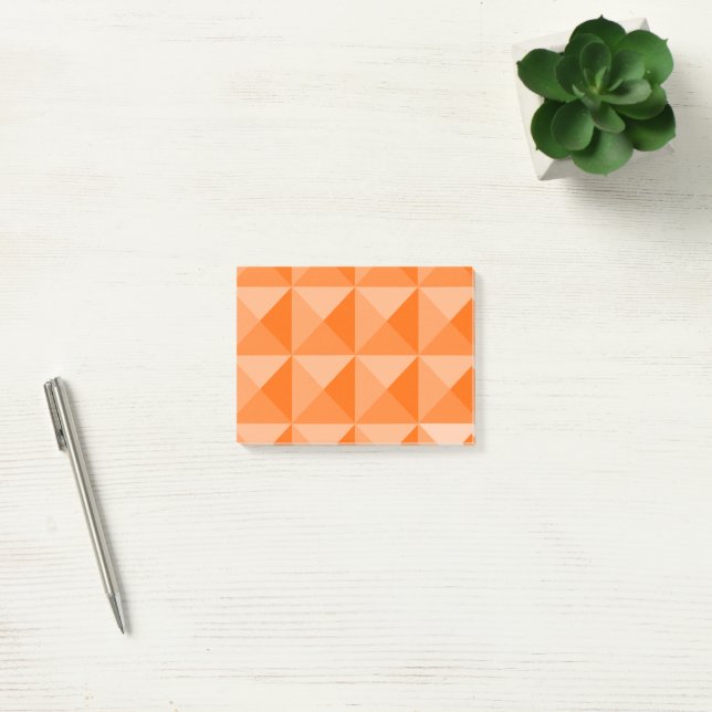 Orange Pyramids  Post-it Notes (Office)