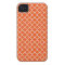 Orange Quatrefoil Pattern