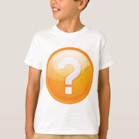 Orange Question Mark Bold Modern Symbol