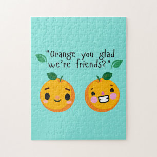 ORANGE QUOTE JIGSAW PUZZLE