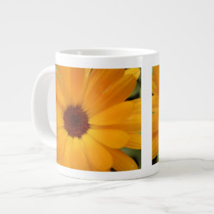 Orange Rain Daisy Mug