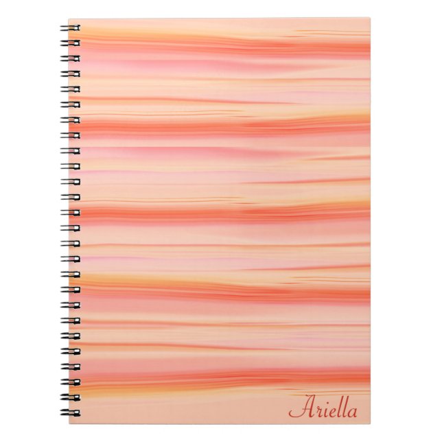 Orange Raspberry (horizontal) Notebook (Front)